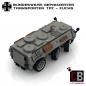 Preview: Custom Bundeswehr armored transporter Fuchs - grey