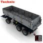 Preview: Custom 42043 trailer with tipping function - grey