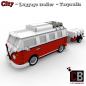 Preview: Custom T1 Luggage Trailer with tarpaulin