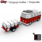 Preview: Custom T1 Luggage Trailer with tarpaulin