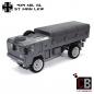 Preview: CUSTOM Bundeswehr 5t MAN 4x4 LKW - gray - made of LEGO® bricks