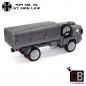 Preview: CUSTOM Bundeswehr 5t MAN 4x4 LKW - gray - made of LEGO® bricks