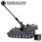 Preview: CUSTOM Bundeswehr MBT Panzerhaubitze PzH 2000 made of LEGO® bricks