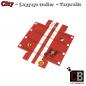 Preview: Custom City tarpaulin - red with stripes + decals