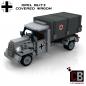 Preview: Custom WW2 Opel Blitz covered wagon with Red-cross