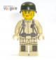 Preview: CustomBricks Figure U.S. Airborne Soldier tan made of LEGO bricks