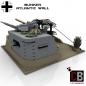 Preview: Custom WW2 Normadie  Bunker - Flak 36 & Tank IV