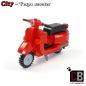 Preview: scooter with trailer T1 10220 made of LEGO® bricks