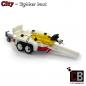 Preview: rubber boat with trailer 10220 made of LEGO® bricks