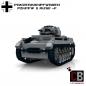 Preview: Custom WW2 Tank PzKpfw II Panzerkampfwagen 2 Ausf.F