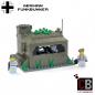 Preview: CUSTOM WW2 Funk Bunker mit 2 Soldaten aus LEGO® Steinen