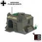 Preview: CUSTOM WW2 Funk Bunker mit 2 Soldaten aus LEGO® Steinen