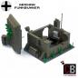 Preview: CUSTOM WW2 Funk Bunker mit 2 Soldaten aus LEGO® Steinen