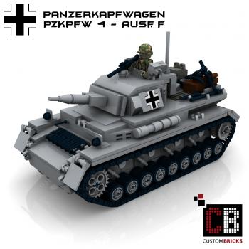 Custom WW2 German Tank Set 1 - Tiger, Königstiger, Panther, Jagdpanther, PzKpfw 3&4