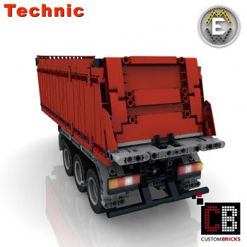 Custom RC tipping Trailer - Red