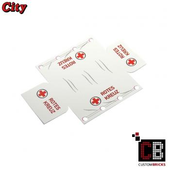 Custom City tarpaulin - Truck Red-Cross