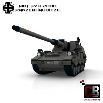 Custom Bundeswehr Panzerhaubitze PzH 2000 - gray