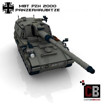 Custom Bundeswehr Panzerhaubitze PzH 2000 - gray