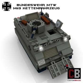 Custom Bundeswehr tracked vehicle MTW M113 - gray