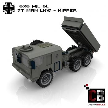 Custom Bundeswehr 7t MAN mil gl 6x6 Kipper - grau