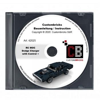 Custom RC black US Car - MOC