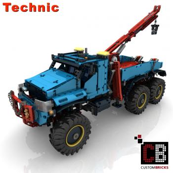Custom 42070 Tow Truck - Ultimate RC modification parts oS