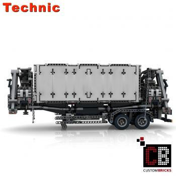 Custom truck 42078 - RC 20ft container trailer
