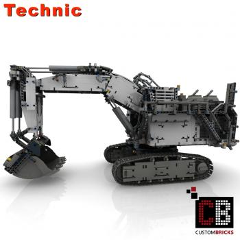 Custom RC Control+ 42100 Backhoe Mod