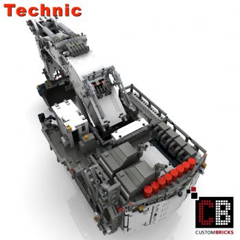 Custom RC Control+ 42100 Backhoe Mod