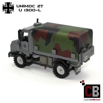 CUSTOM Bundeswehr 2t Unimoc U1300-L made of LEGO® bricks