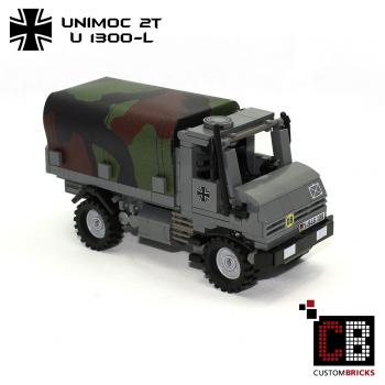 CUSTOM Bundeswehr 2t Unimoc U1300-L made of LEGO® bricks