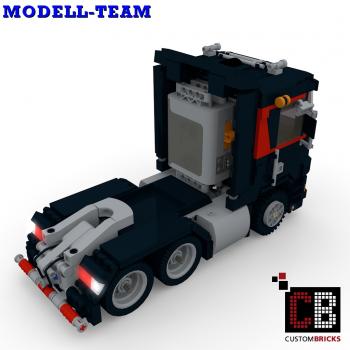 Custom Modell Team Truck - black