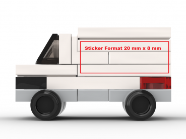 100 x Transporter als Werbe- oder Messeartikel