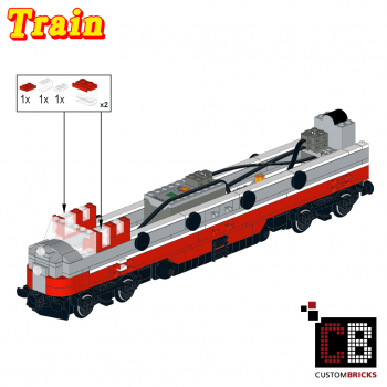 CB Railway W&S E9A - Train engine