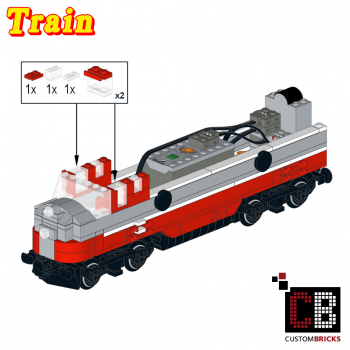 CB Railway W&S FP7 - Train engine (short)