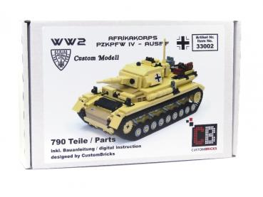 CUSTOM WW2 Afrikakorps PzKpfw IV out of LEGO® bricks