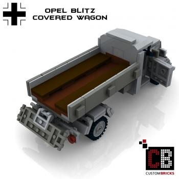 Custom WW2 Opel Blitz covered wagon with Red-cross