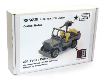 CUSTOM WW2 Willys Jeep aus LEGO® Steinen