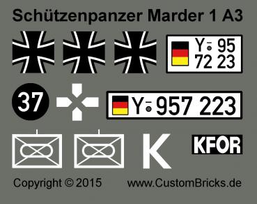 Custom Sticker Bundeswehr SPz Marder 1A3