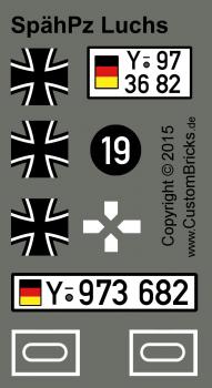 Custom Sticker Bundeswehr SPz Luchs