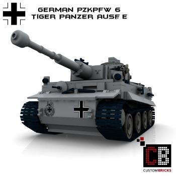 Custom WW2 Tank PzKpfw VI Ausf. E Tiger