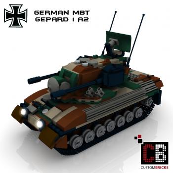 Custom Bundeswehr Panzer Gepard 1A2 - tarn