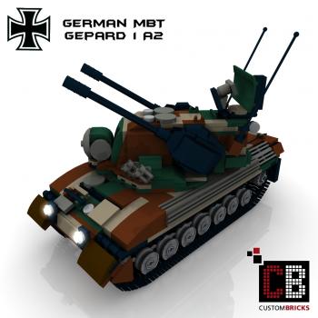 Custom Bundeswehr Tank Gepard 1A2 - camo