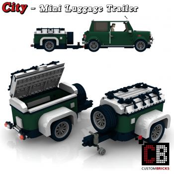 Custom Mini-C. Luggage trailer