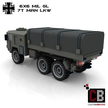 Custom Bundeswehr 7t MAN mil gl 6x6 LKW - grau