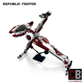 Custom Republic Fighter für Star Wars
