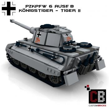 Custom WW2 Tank PzKpfw VI Ausf. B Königstiger