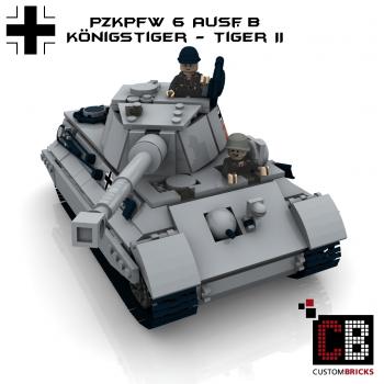 Custom WW2 Tank PzKpfw VI Ausf. B Königstiger