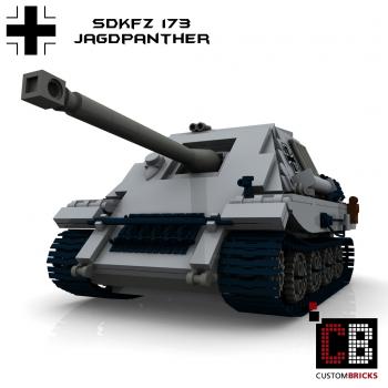 Custom WW2 Panzer SdKfz 173 Jagdpanther