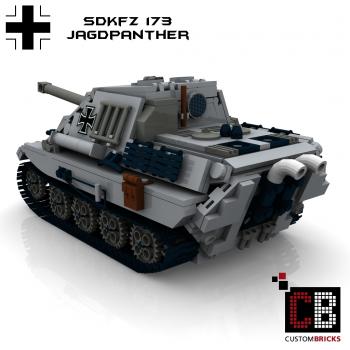 Custom WW2 Panzer SdKfz 173 Jagdpanther
